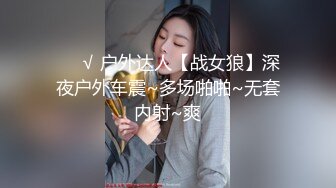 ❤️√ 户外达人【战女狼】深夜户外车震~多场啪啪~无套内射~爽