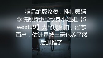 ❤️精品绝版收藏！推特舞蹈学院跳舞露脸纹身小姐姐【Sweet99】大尺度私拍，淫态百出，估计是被土豪包养了然后退推了