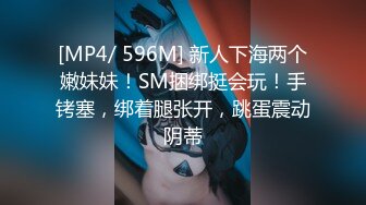 [MP4/ 596M] 新人下海两个嫩妹妹！SM捆绑挺会玩！手铐塞，绑着腿张开，跳蛋震动阴蒂