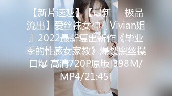 【新片速遞】【最新❤️极品流出】爱丝袜女神『Vivian姐』2022最新复出新作《毕业季的性感女家教》爆裂黑丝操口爆 高清720P原版[398M/MP4/21:45]